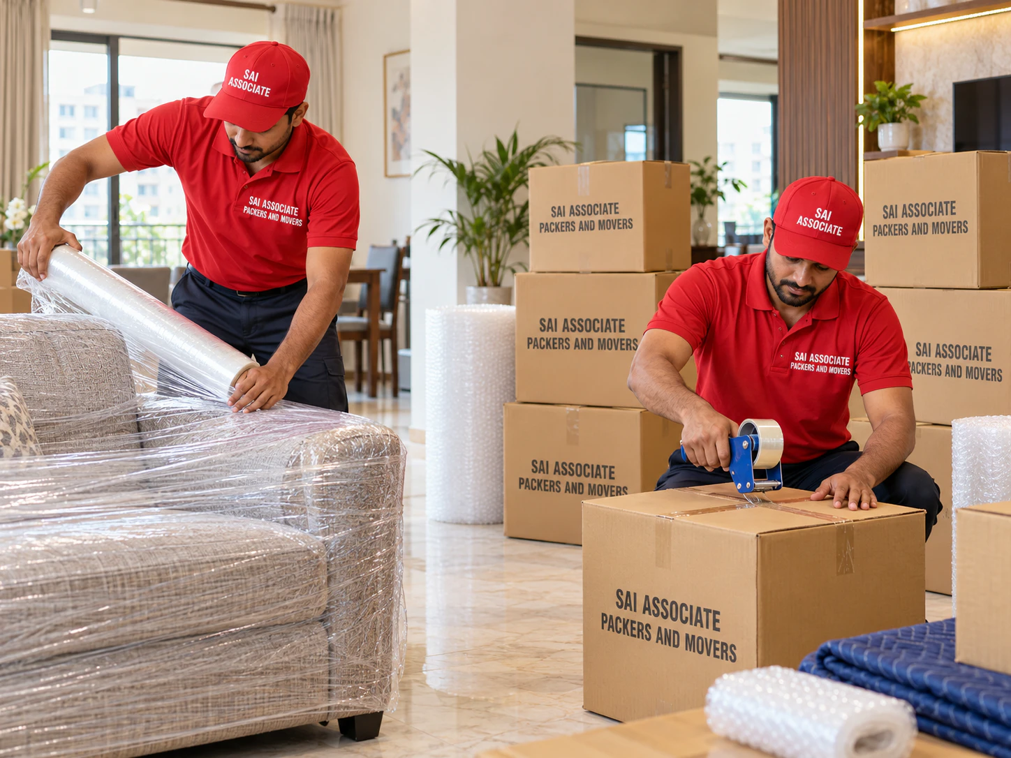 Professional packing and moving services in Pondicherry